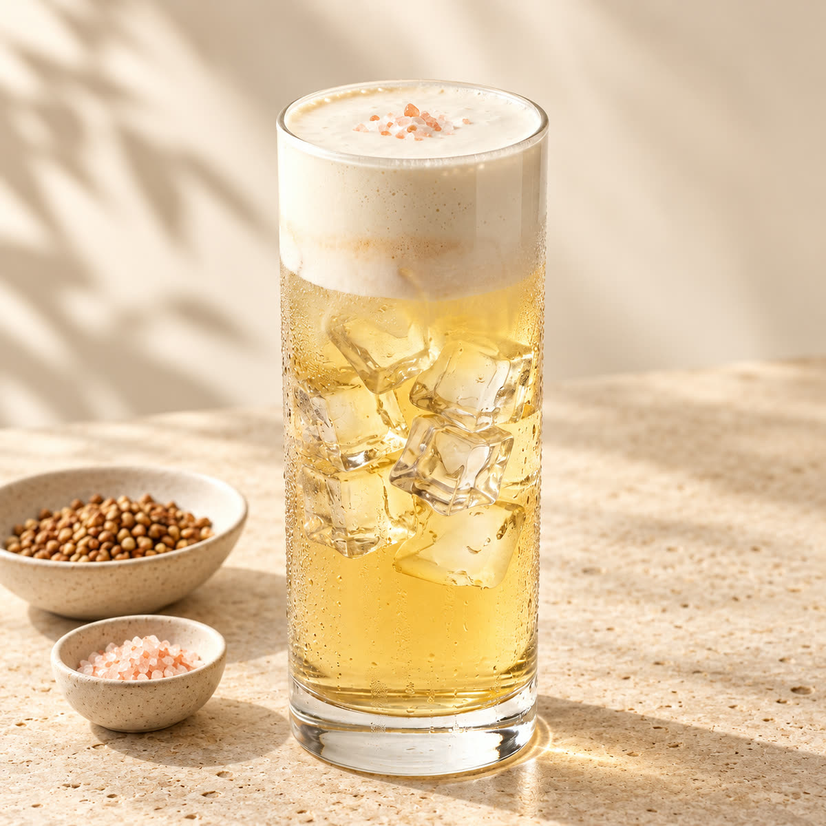 玫瑰鹽奶蓋蕎麥茶