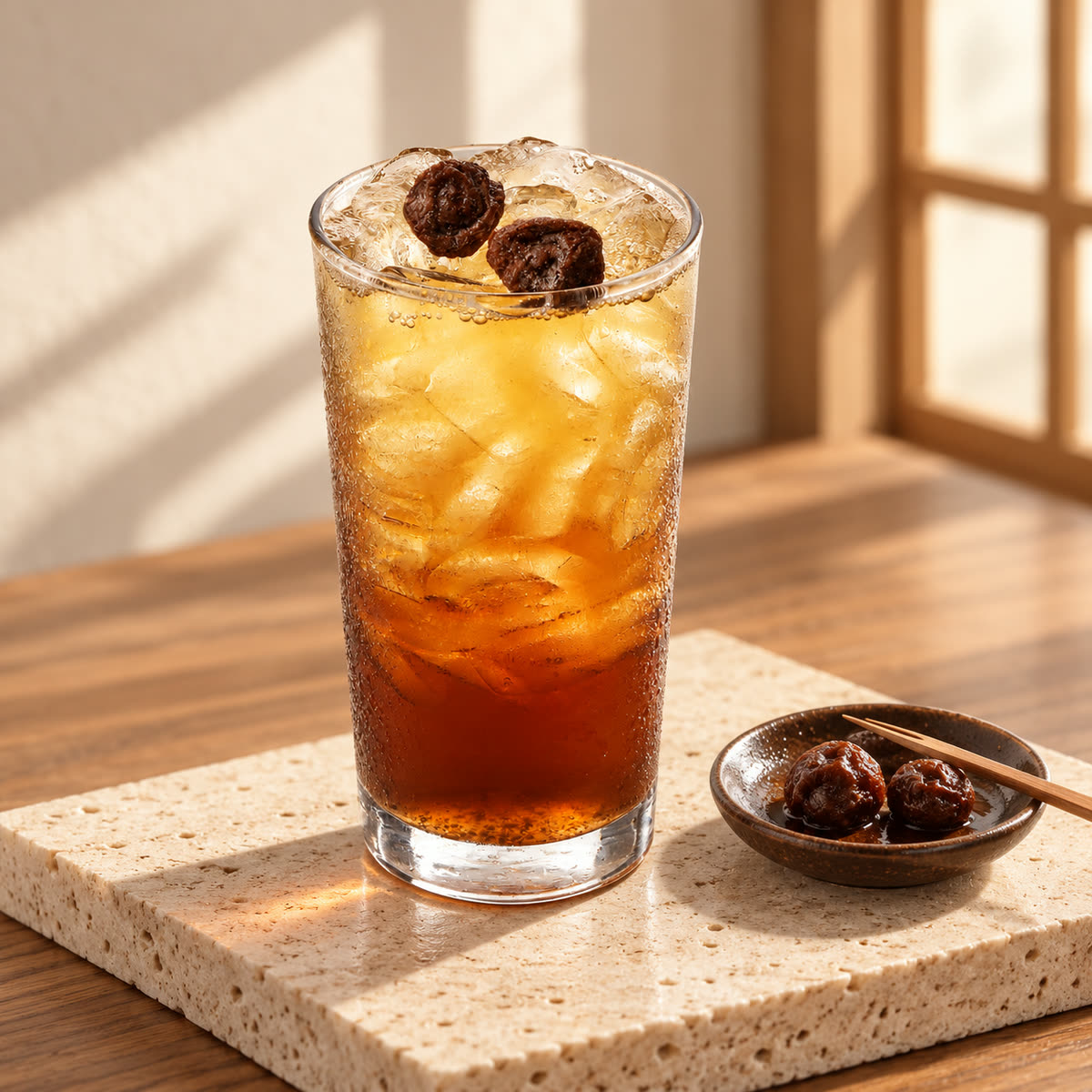 望梅止渴(梅釀梅子綠茶)